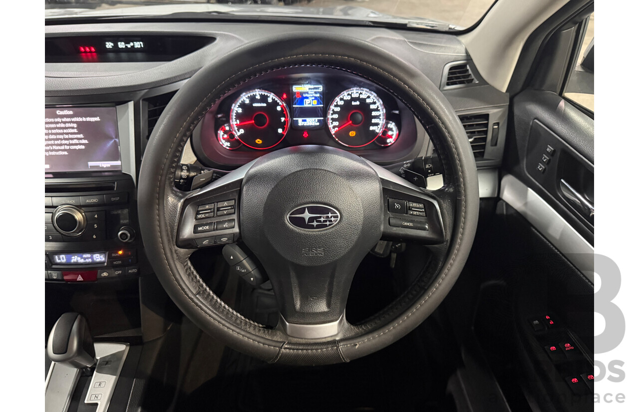 11/2013 Subaru Outback 2.5i MY13 4d Wagon Silver 2.5L