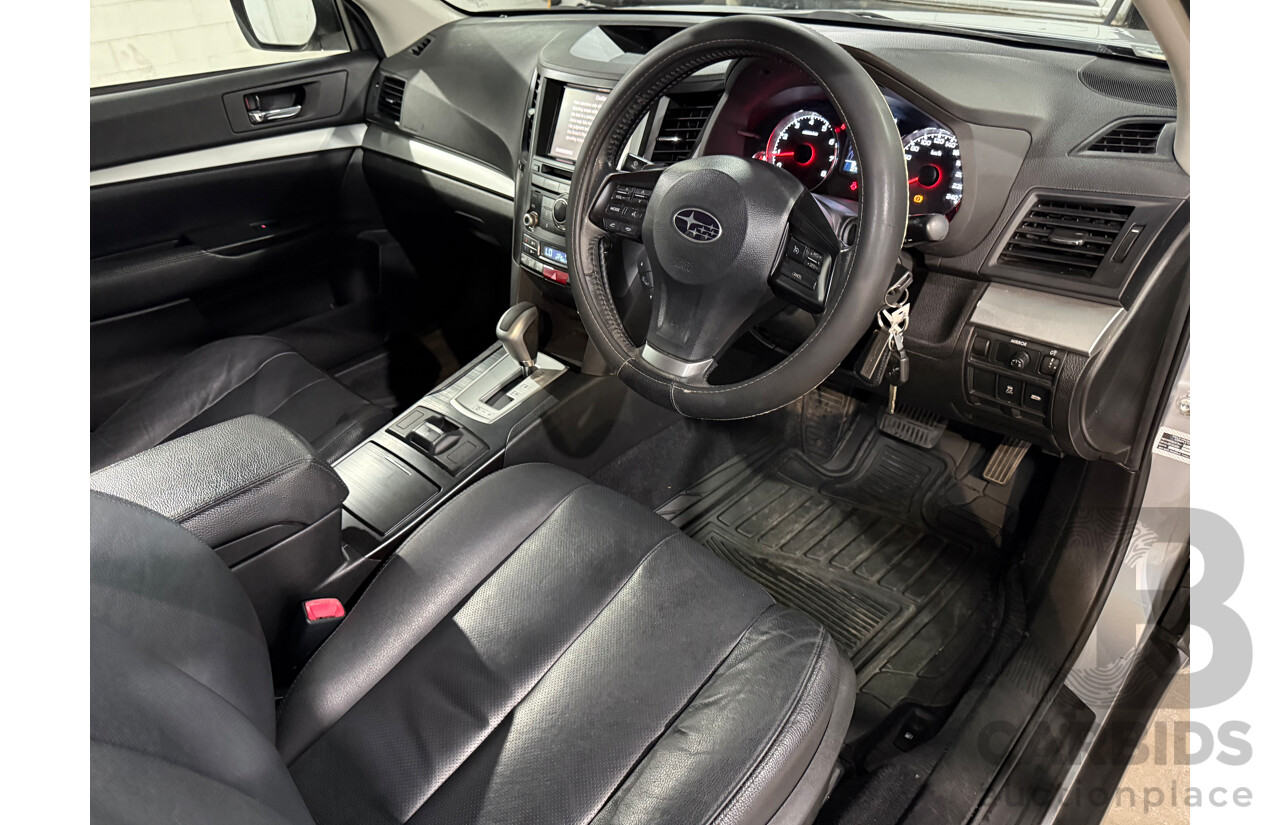 11/2013 Subaru Outback 2.5i MY13 4d Wagon Silver 2.5L