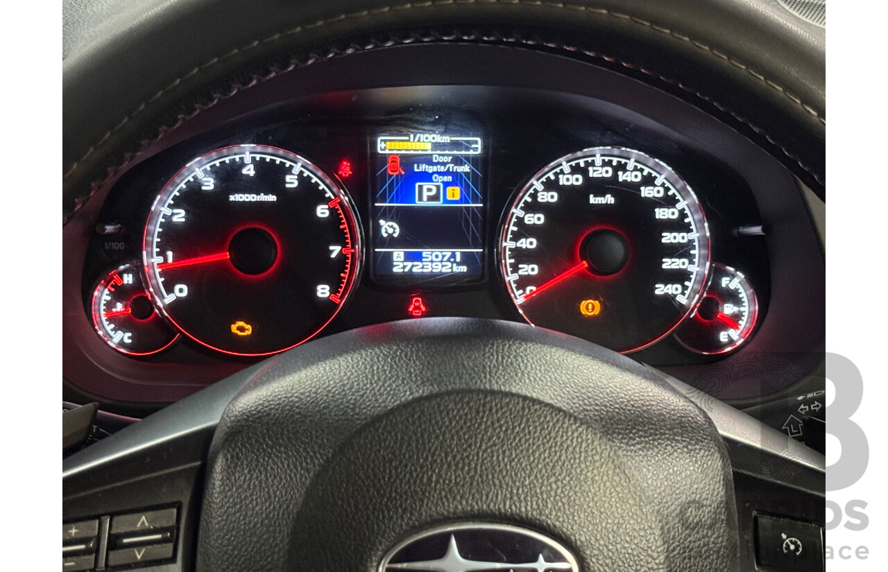 11/2013 Subaru Outback 2.5i MY13 4d Wagon Silver 2.5L