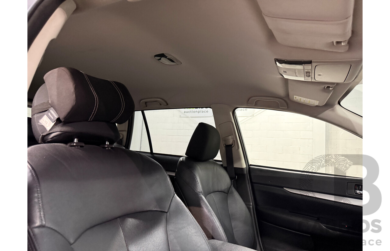 11/2013 Subaru Outback 2.5i MY13 4d Wagon Silver 2.5L
