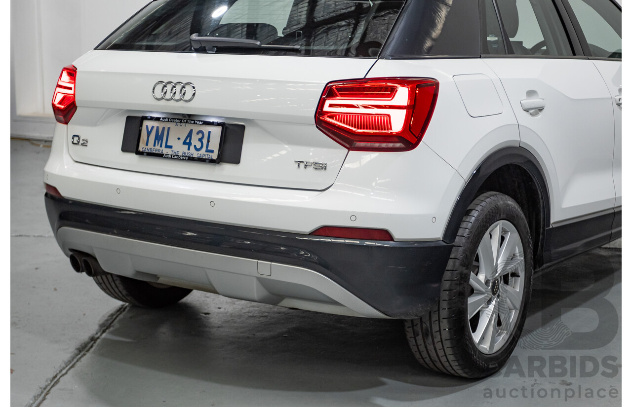 3/2018 Audi Q2 1.4 TFSI COD (FWD) 4D Wagon Ibis White Turbo 1.4L