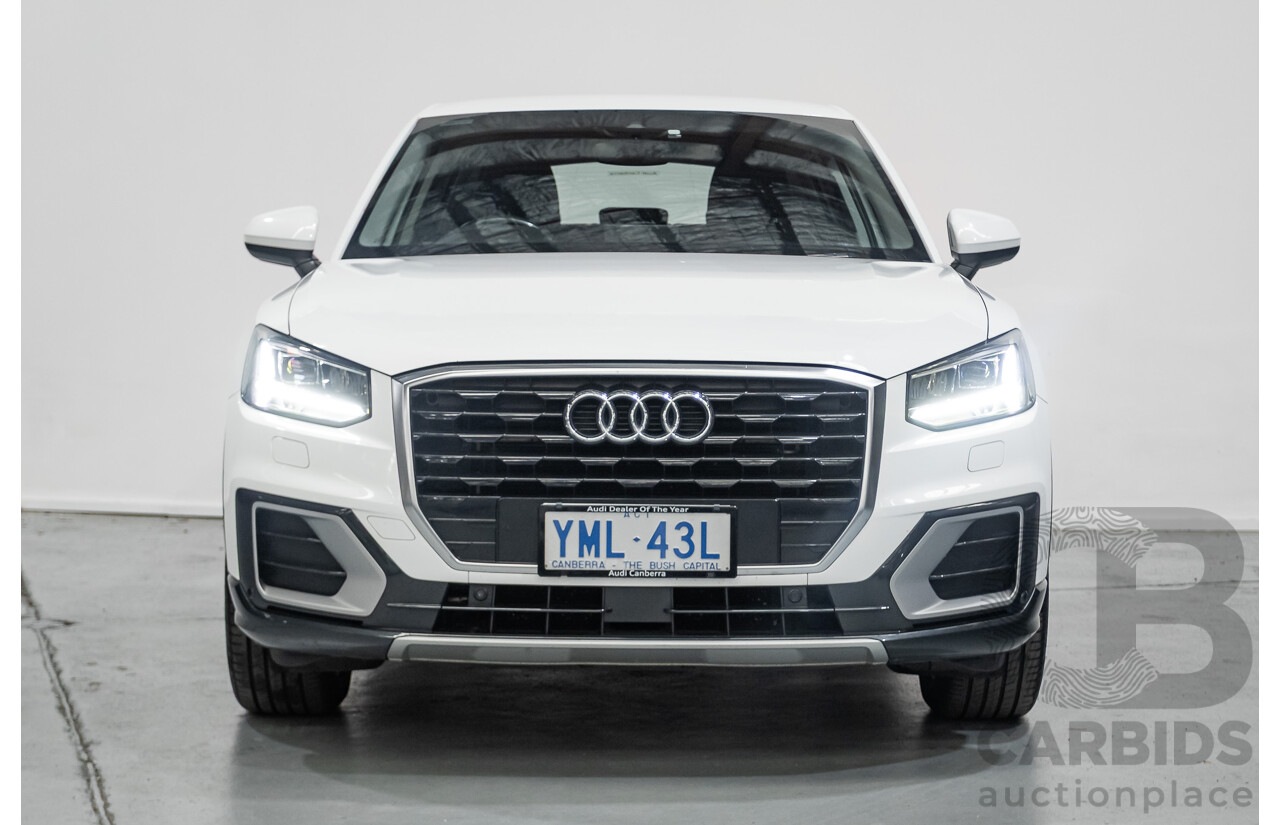 3/2018 Audi Q2 1.4 TFSI COD (FWD) 4D Wagon Ibis White Turbo 1.4L