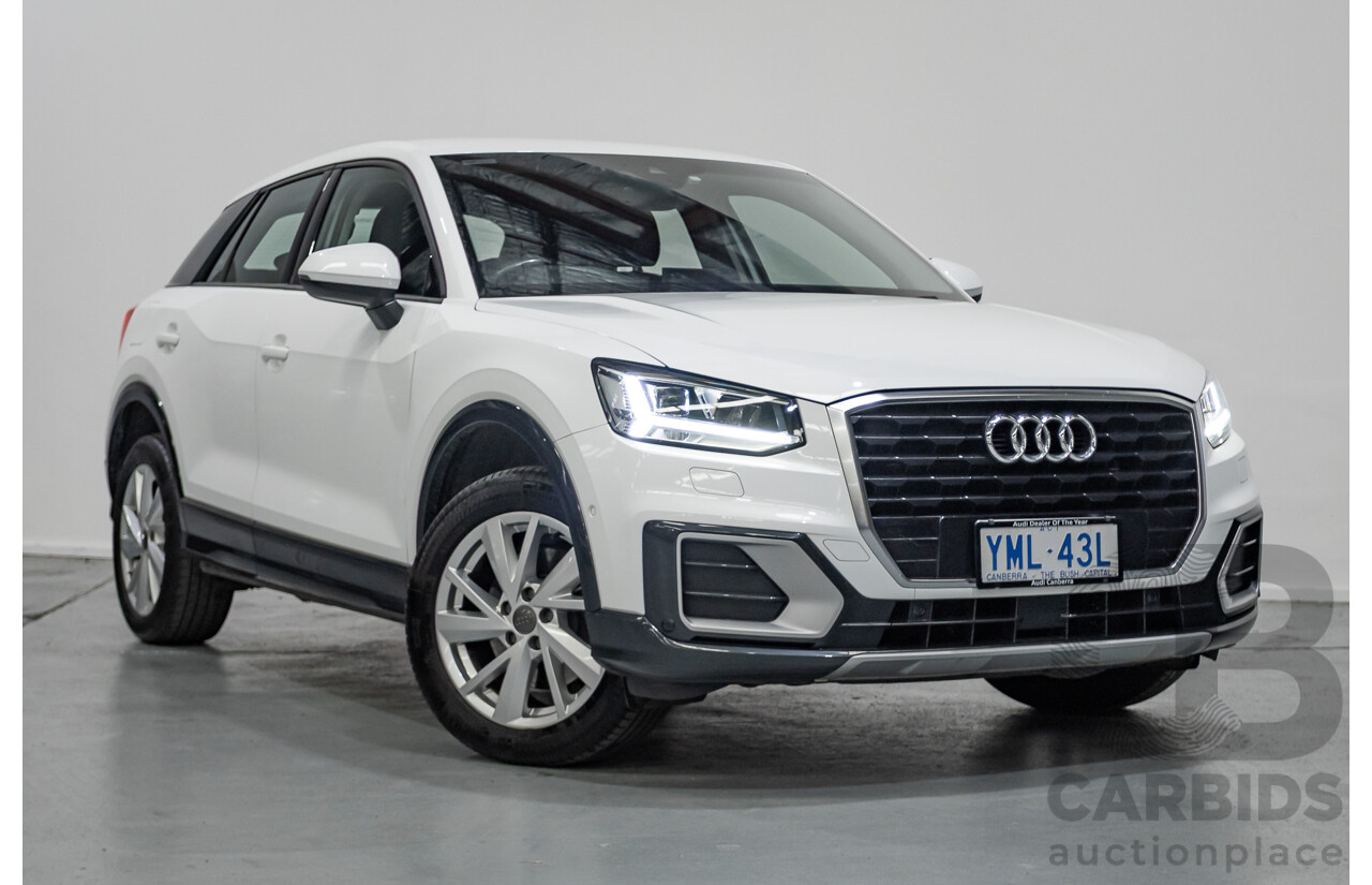 3/2018 Audi Q2 1.4 TFSI COD (FWD) 4D Wagon Ibis White Turbo 1.4L