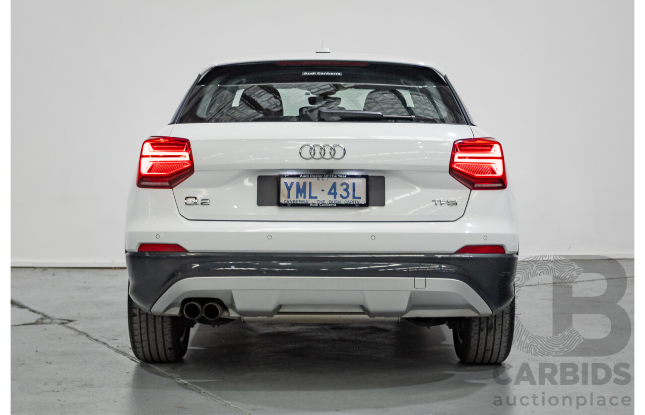 3/2018 Audi Q2 1.4 TFSI COD (FWD) 4D Wagon Ibis White Turbo 1.4L