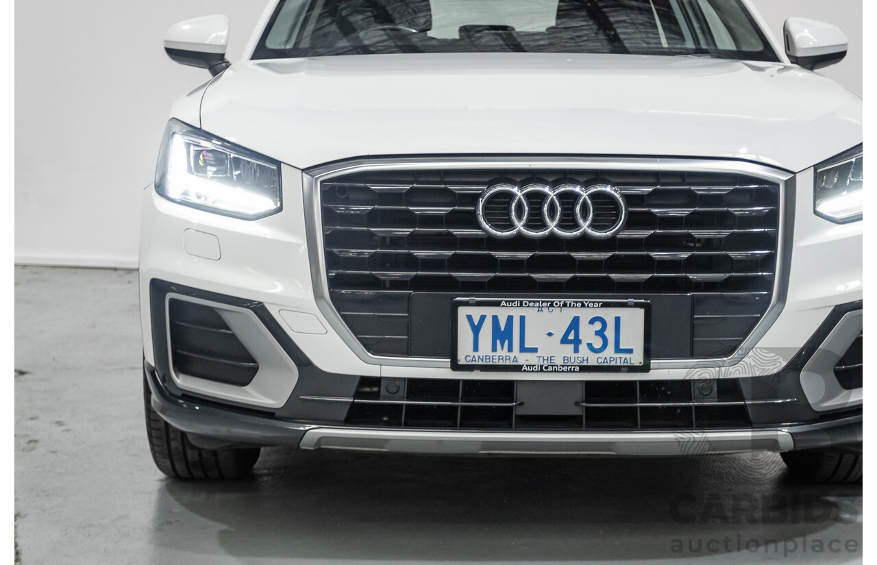 3/2018 Audi Q2 1.4 TFSI COD (FWD) 4D Wagon Ibis White Turbo 1.4L