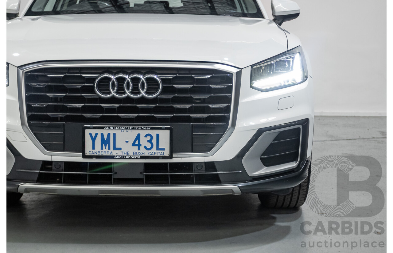 3/2018 Audi Q2 1.4 TFSI COD (FWD) 4D Wagon Ibis White Turbo 1.4L