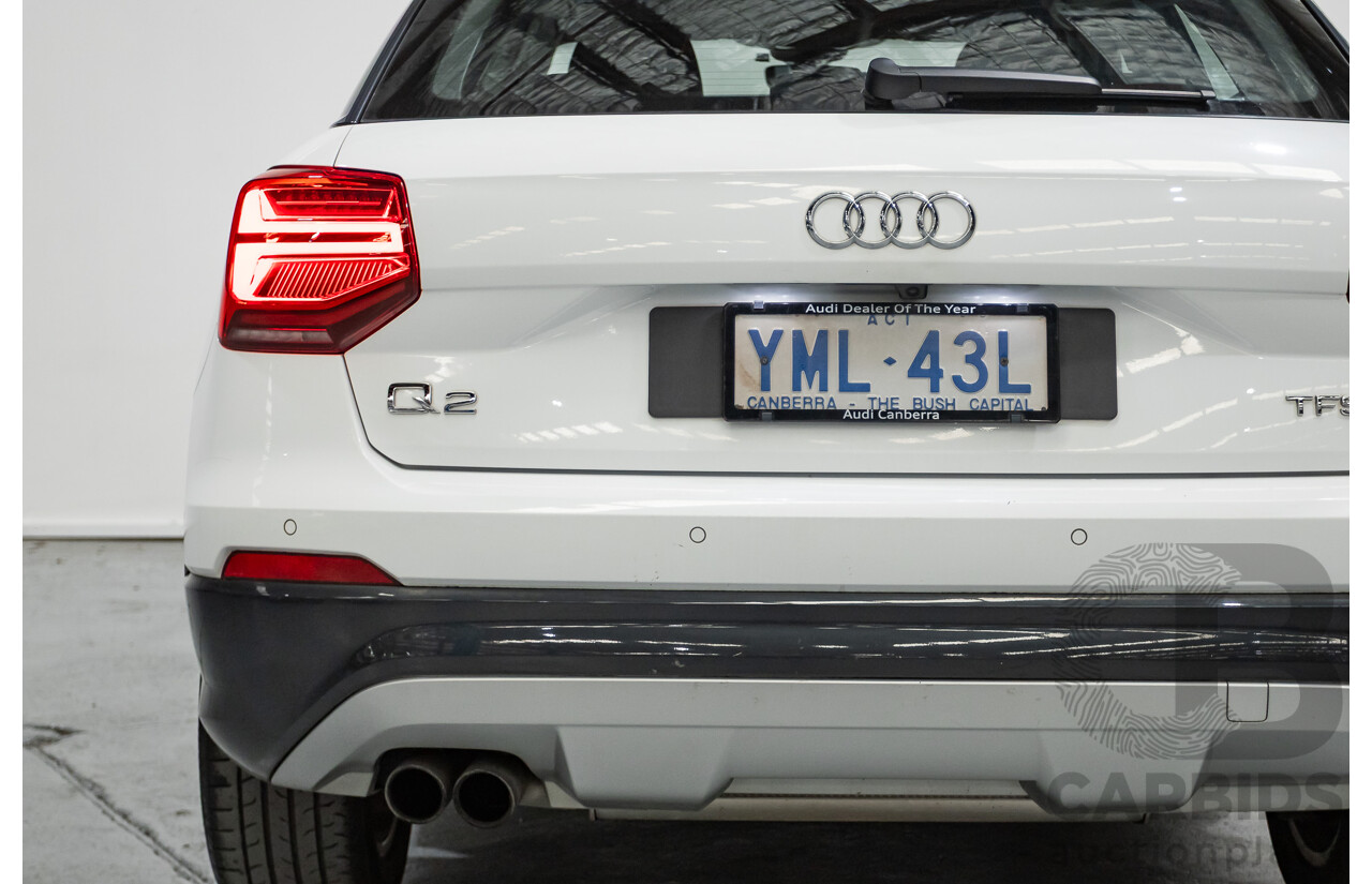 3/2018 Audi Q2 1.4 TFSI COD (FWD) 4D Wagon Ibis White Turbo 1.4L