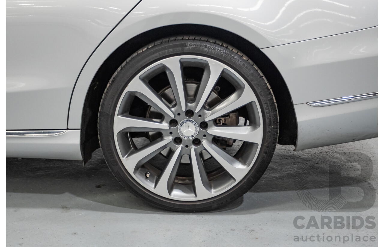 01/2015 Mercedes-Benz C250 (RWD) W205 4D Sedan Iridium Silver Metallic Turbo 2.0L