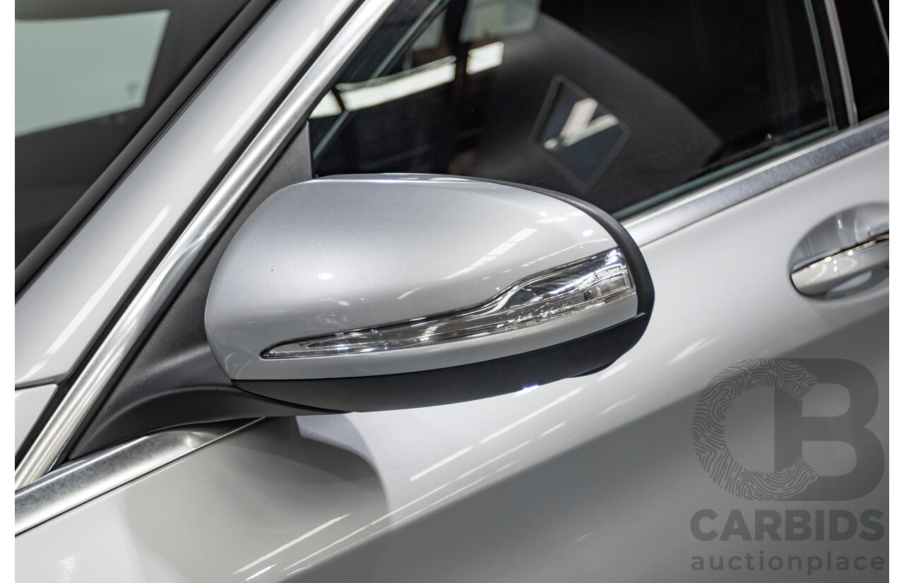 01/2015 Mercedes-Benz C250 (RWD) W205 4D Sedan Iridium Silver Metallic Turbo 2.0L
