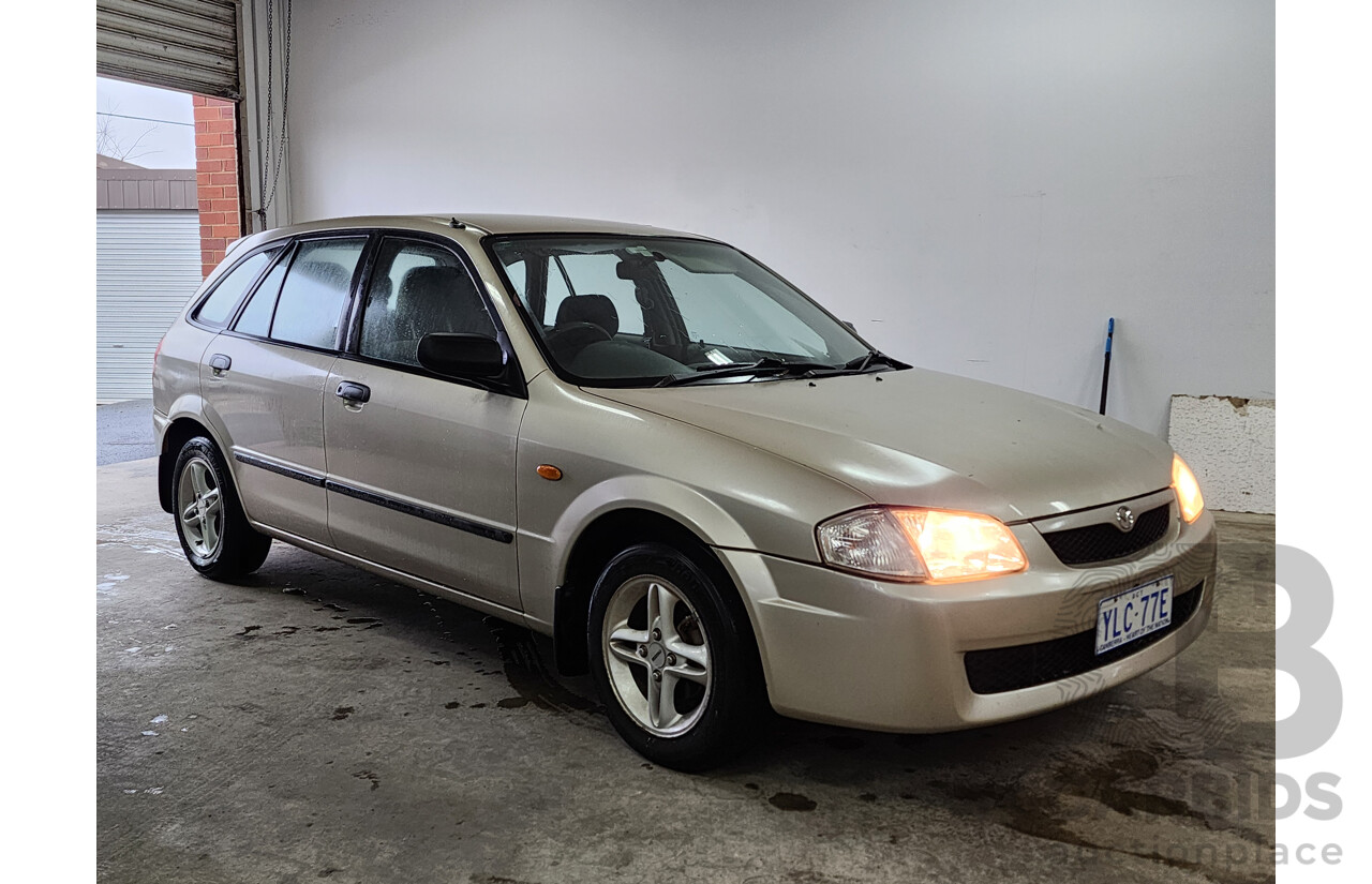 06/2000 Mazda 323 Astina  5d Hatchback Gold 1.6L
