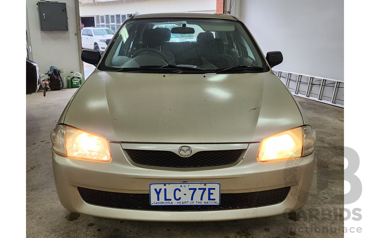 06/2000 Mazda 323 Astina  5d Hatchback Gold 1.6L