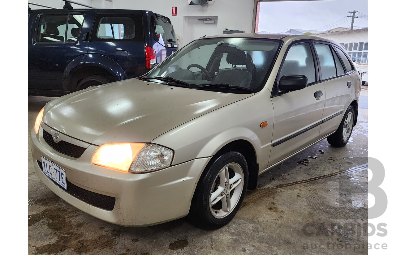 06/2000 Mazda 323 Astina  5d Hatchback Gold 1.6L