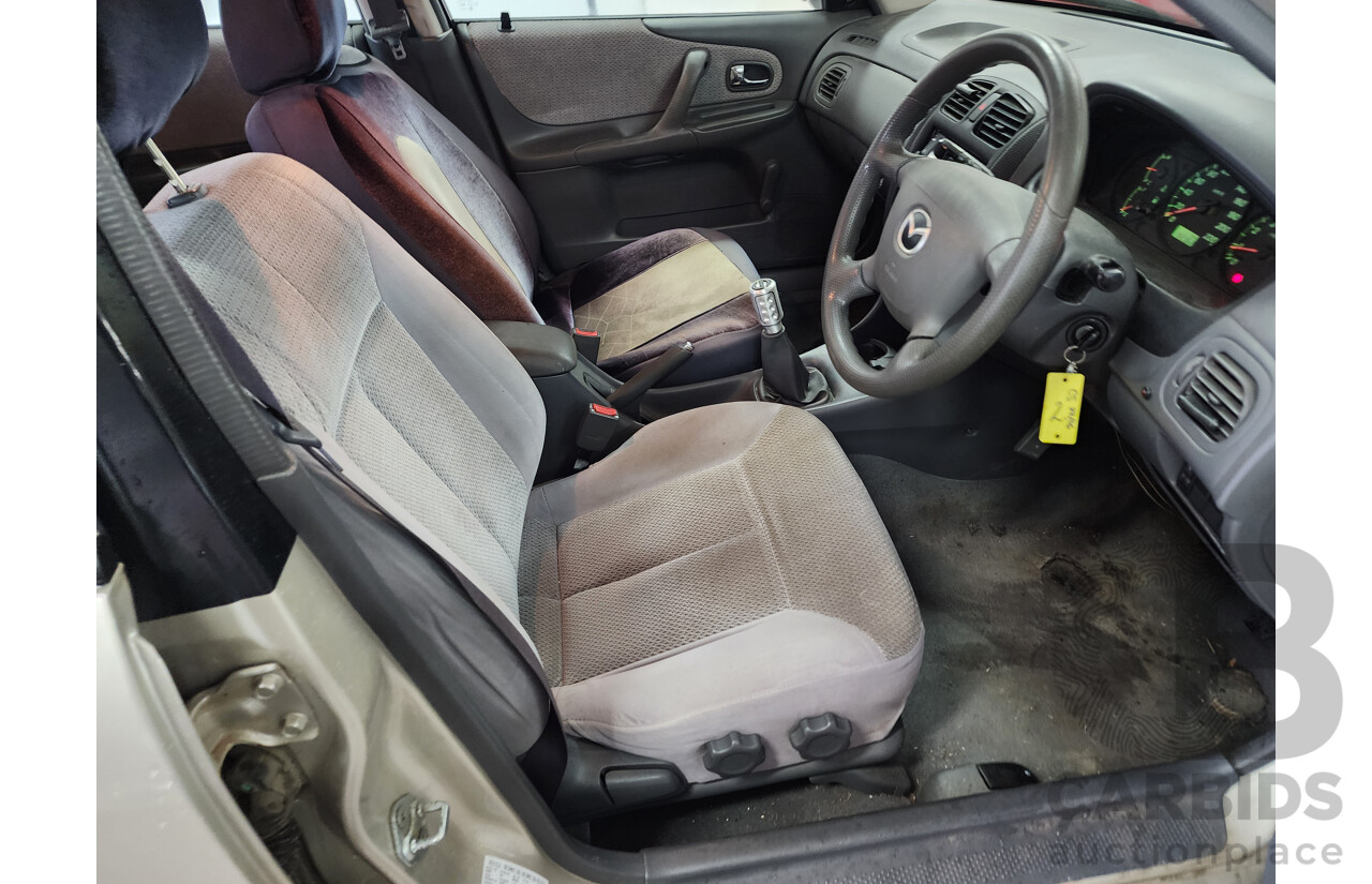 06/2000 Mazda 323 Astina  5d Hatchback Gold 1.6L