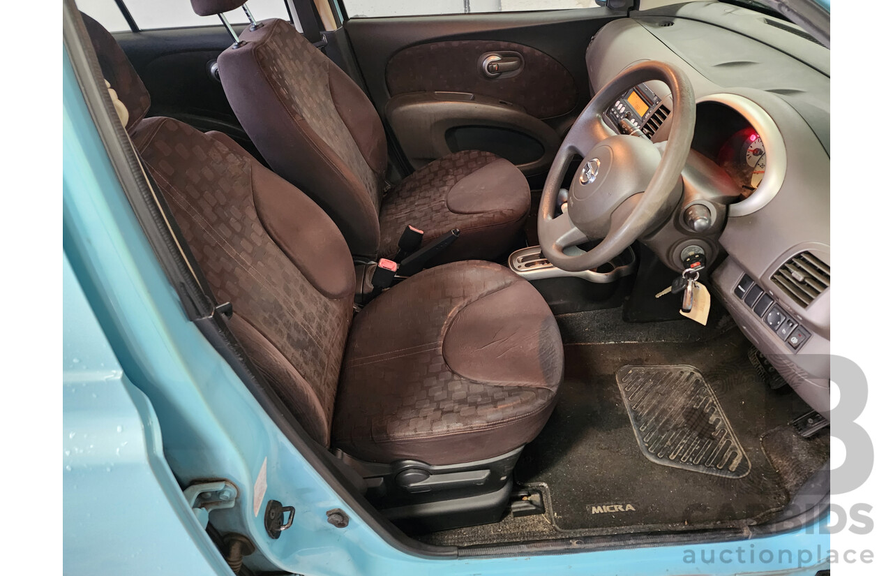 09/2008 Nissan Micra  K12 5d Hatchback Blue 1.4L