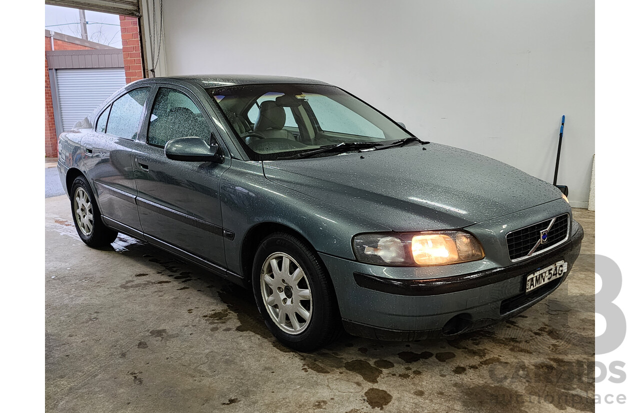 07/2002 Volvo S60 2.4 20V SE  4d Sedan Green 2.4L