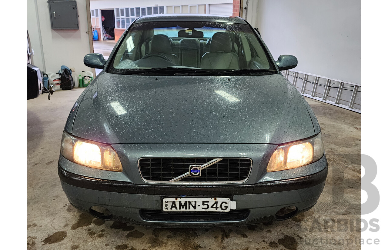 07/2002 Volvo S60 2.4 20V SE  4d Sedan Green 2.4L