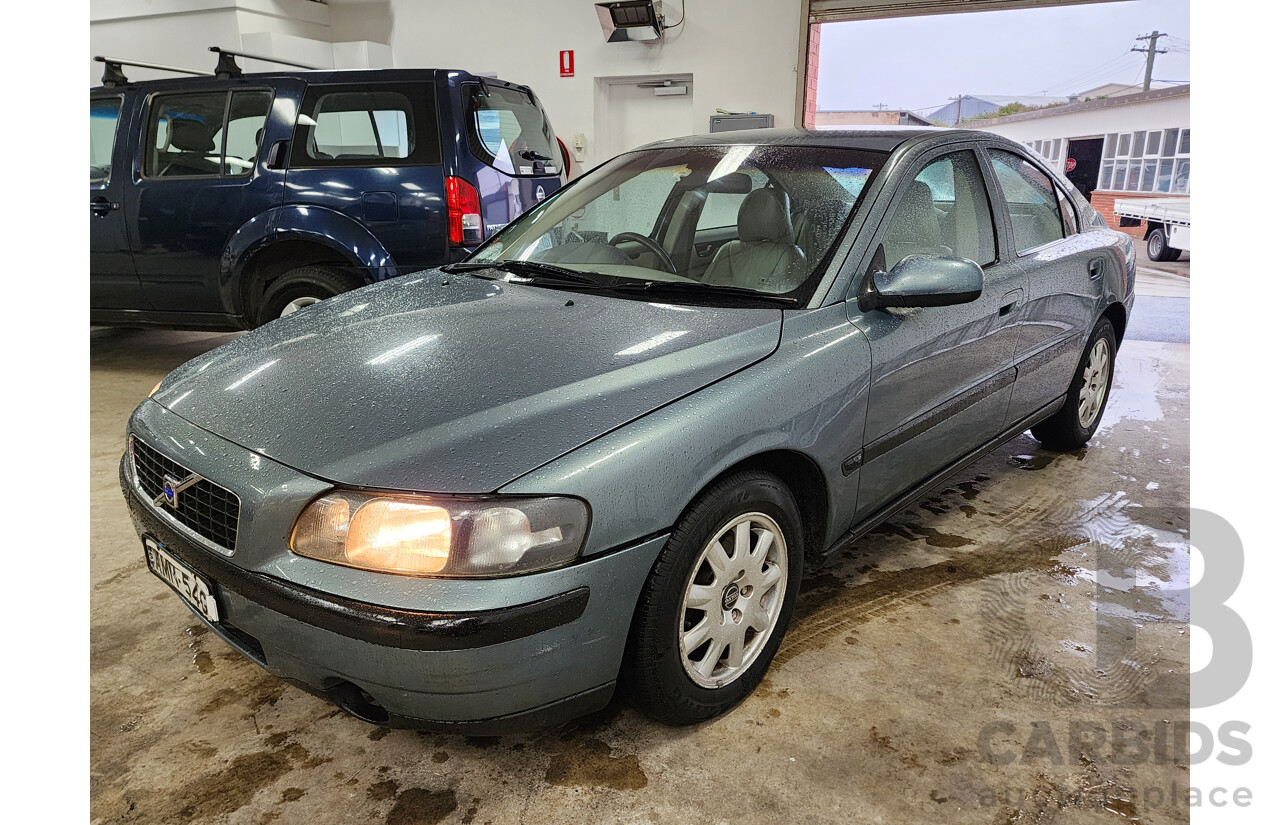 07/2002 Volvo S60 2.4 20V SE  4d Sedan Green 2.4L