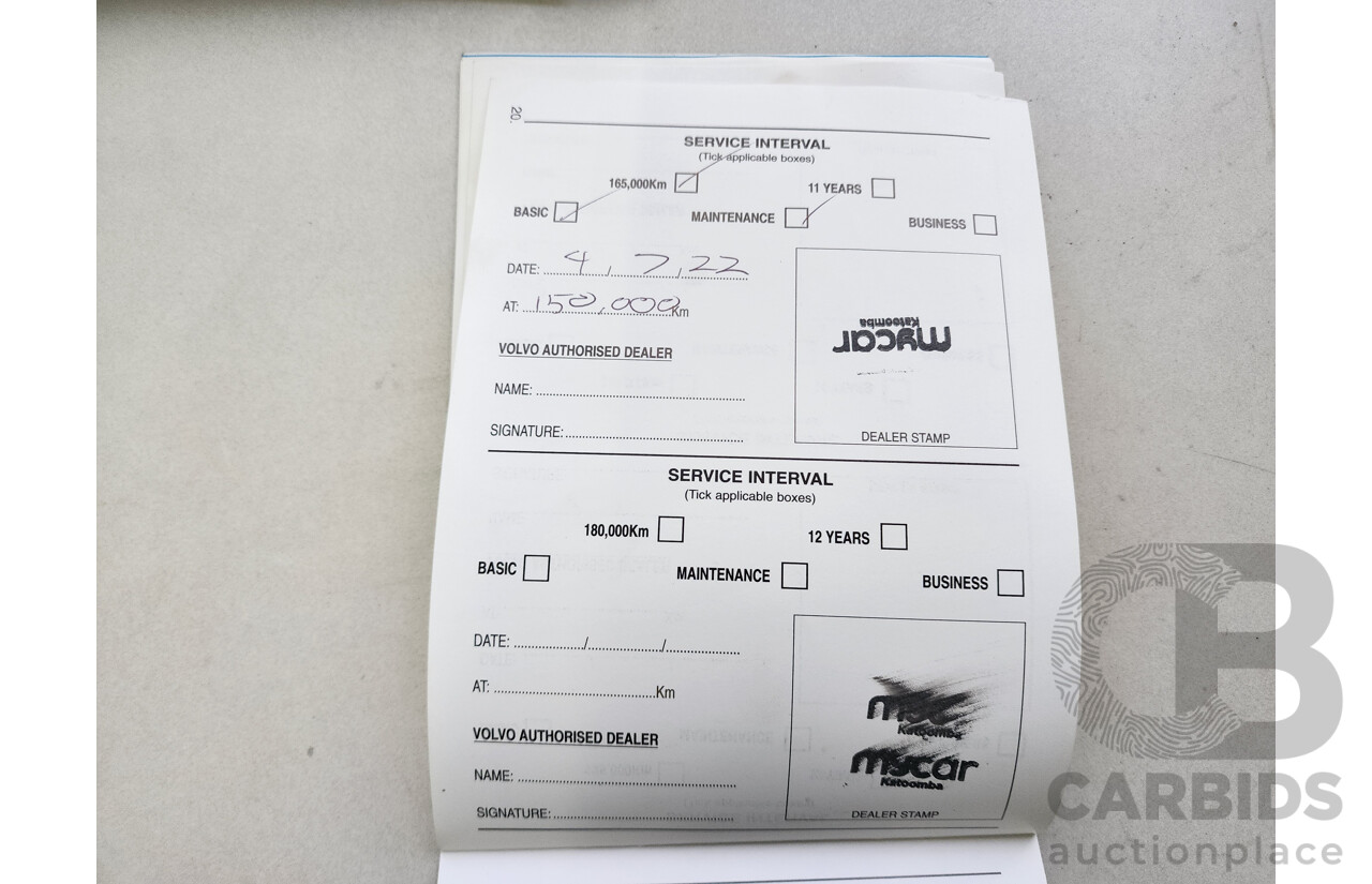 07/2002 Volvo S60 2.4 20V SE  4d Sedan Green 2.4L