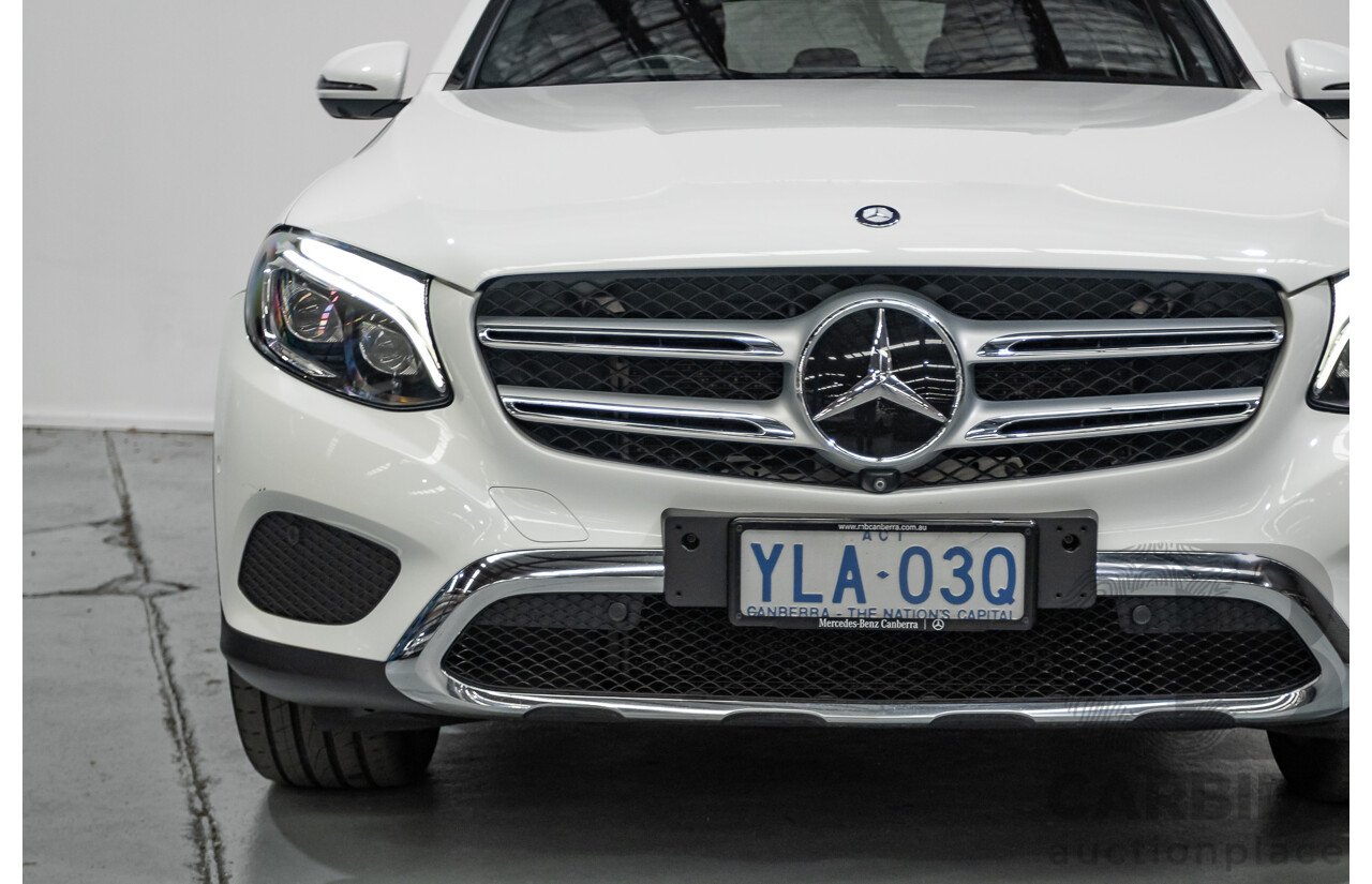 12/2015 Mercedes-Benz GLC 250d (AWD) 253 4D Wagon Polar White Turbo Diesel 2.1L