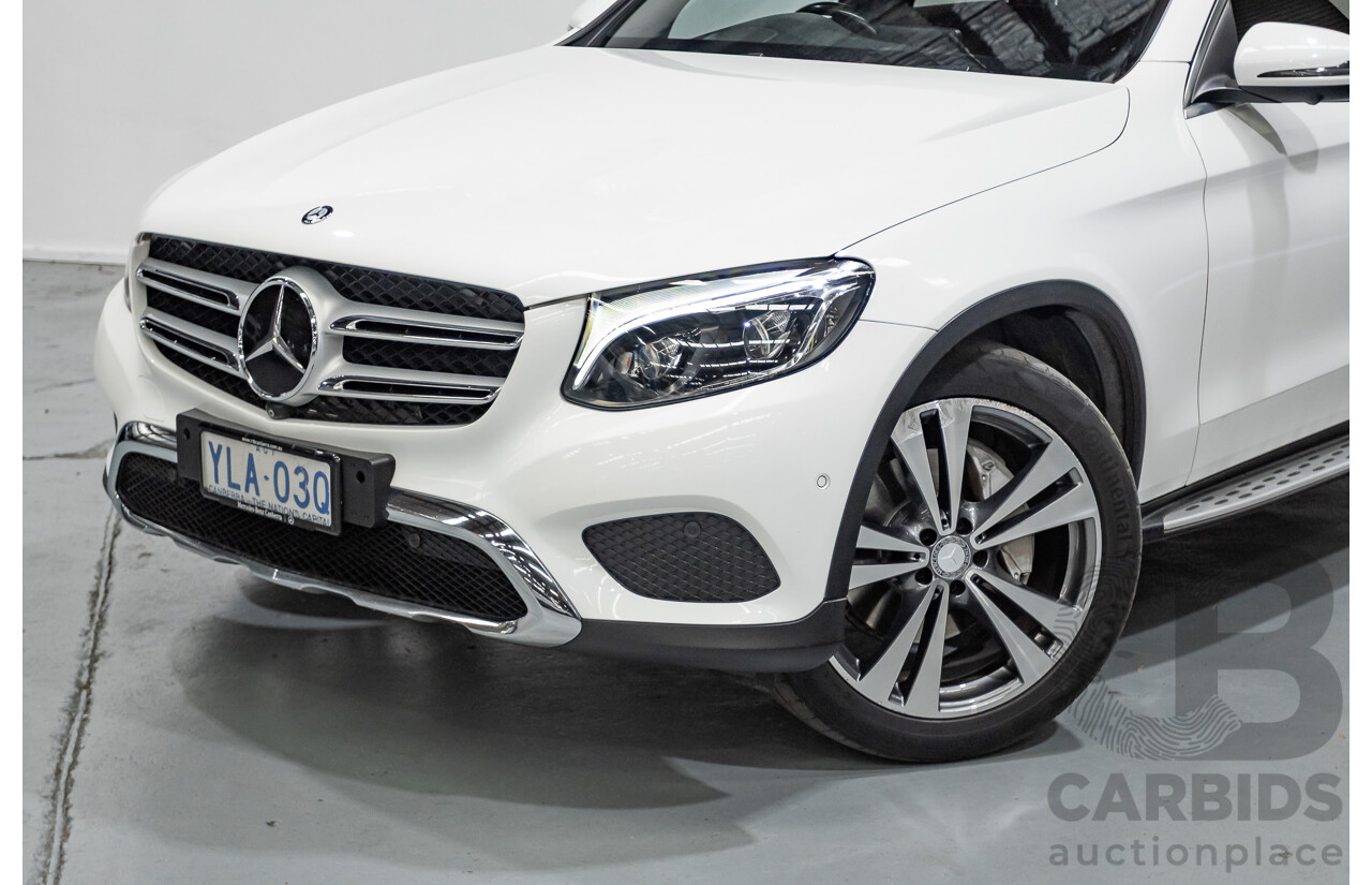 12/2015 Mercedes-Benz GLC 250d (AWD) 253 4D Wagon Polar White Turbo Diesel 2.1L