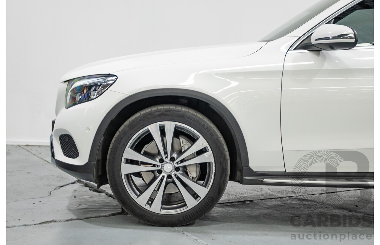 12/2015 Mercedes-Benz GLC 250d (AWD) 253 4D Wagon Polar White Turbo Diesel 2.1L