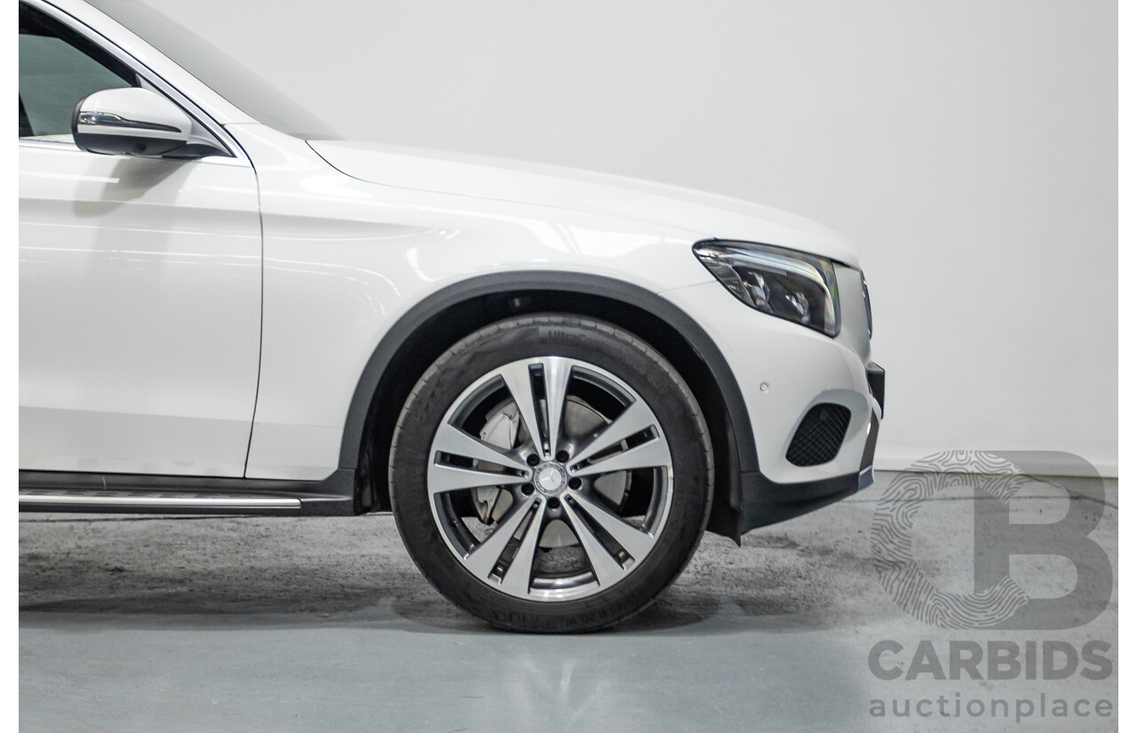 12/2015 Mercedes-Benz GLC 250d (AWD) 253 4D Wagon Polar White Turbo Diesel 2.1L