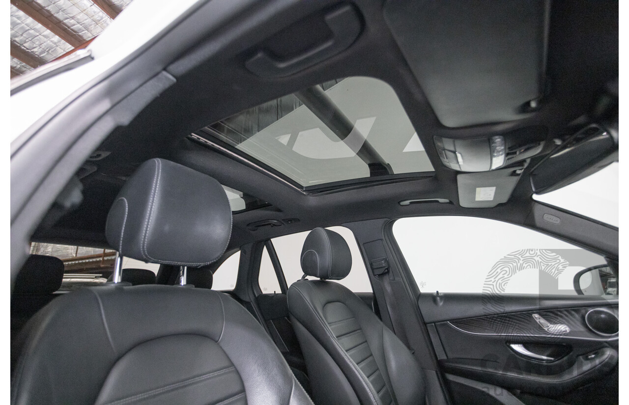 12/2015 Mercedes-Benz GLC 250d (AWD) 253 4D Wagon Polar White Turbo Diesel 2.1L