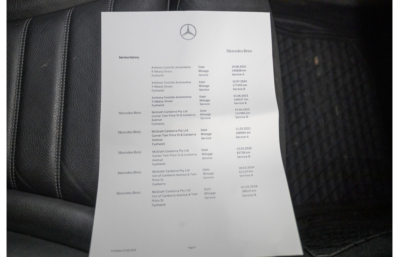 12/2015 Mercedes-Benz GLC 250d (AWD) 253 4D Wagon Polar White Turbo Diesel 2.1L