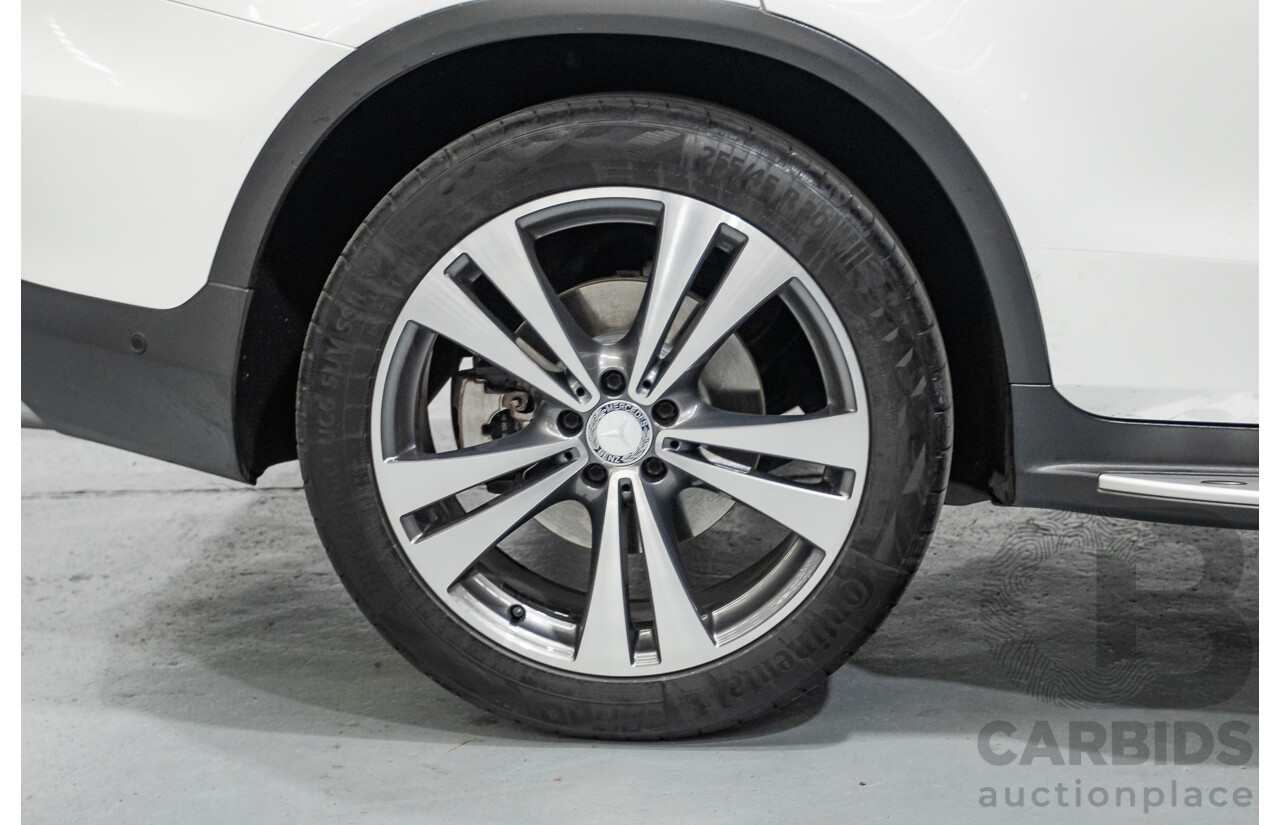 12/2015 Mercedes-Benz GLC 250d (AWD) 253 4D Wagon Polar White Turbo Diesel 2.1L