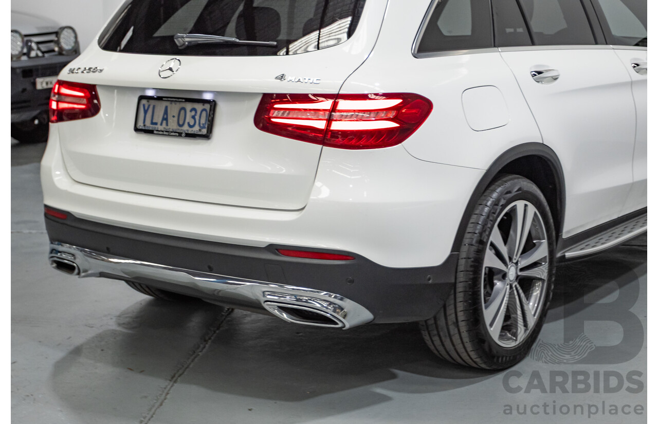 12/2015 Mercedes-Benz GLC 250d (AWD) 253 4D Wagon Polar White Turbo Diesel 2.1L