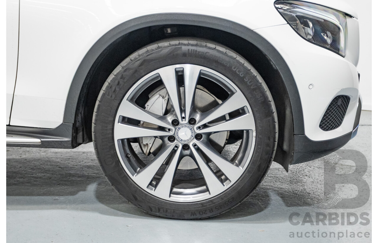 12/2015 Mercedes-Benz GLC 250d (AWD) 253 4D Wagon Polar White Turbo Diesel 2.1L