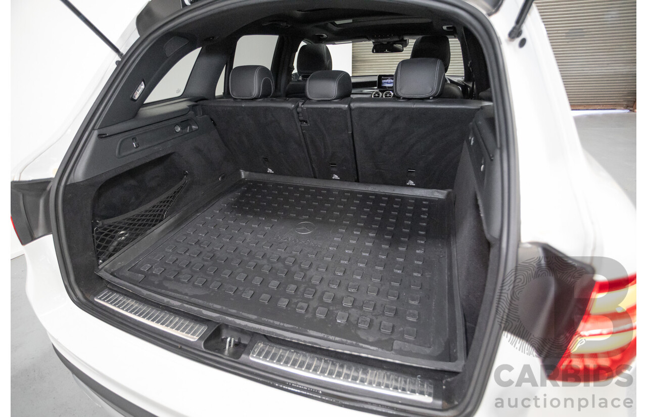 12/2015 Mercedes-Benz GLC 250d (AWD) 253 4D Wagon Polar White Turbo Diesel 2.1L