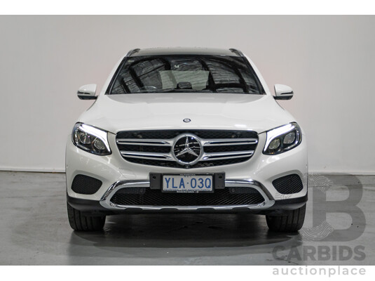 12/2015 Mercedes-Benz GLC 250d (AWD) 253 4D Wagon Polar White Turbo Diesel 2.1L