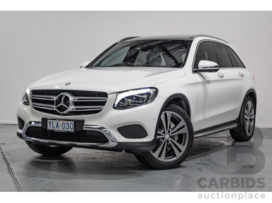 12/2015 Mercedes-Benz GLC 250d (AWD) 253 4D Wagon Polar White Turbo Diesel 2.1L
