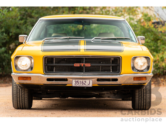 11/1973 Holden HQ Monaro LS 2d Coupe Yellow / Black LS1 V8 5.7L - Modified