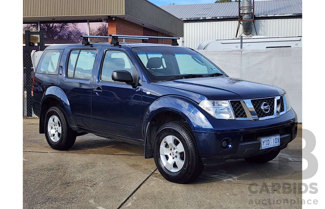 02/2006 Nissan Pathfinder ST (4x4) R51 4d Wagon Blue 2.5L
