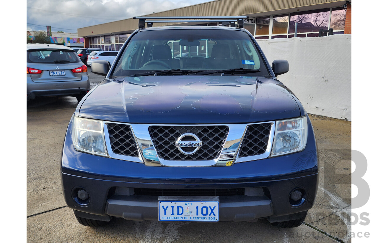 02/2006 Nissan Pathfinder ST (4x4) R51 4d Wagon Blue 2.5L