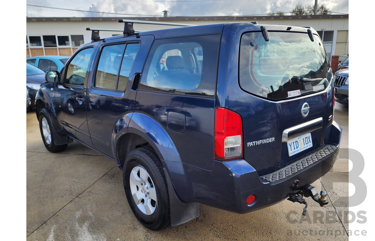 02/2006 Nissan Pathfinder ST (4x4) R51 4d Wagon Blue 2.5L