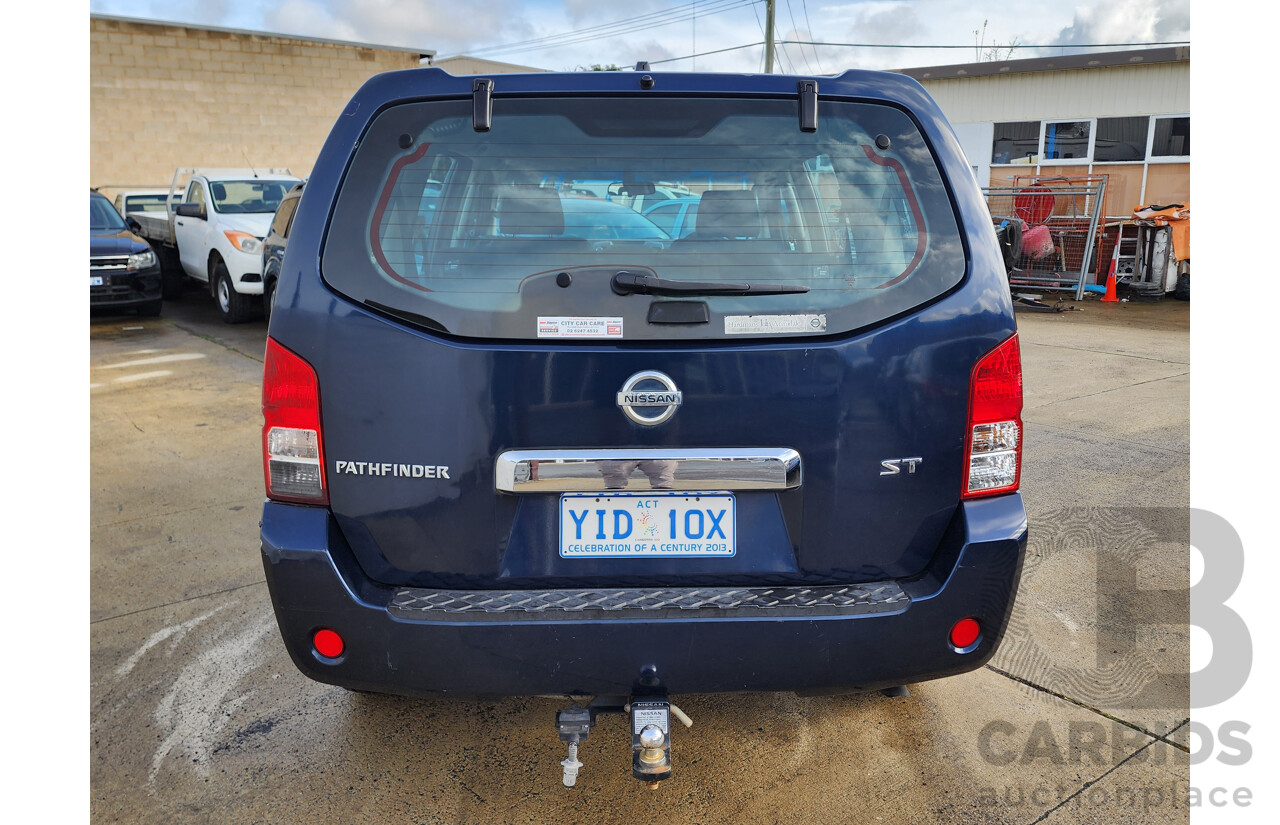 02/2006 Nissan Pathfinder ST (4x4) R51 4d Wagon Blue 2.5L