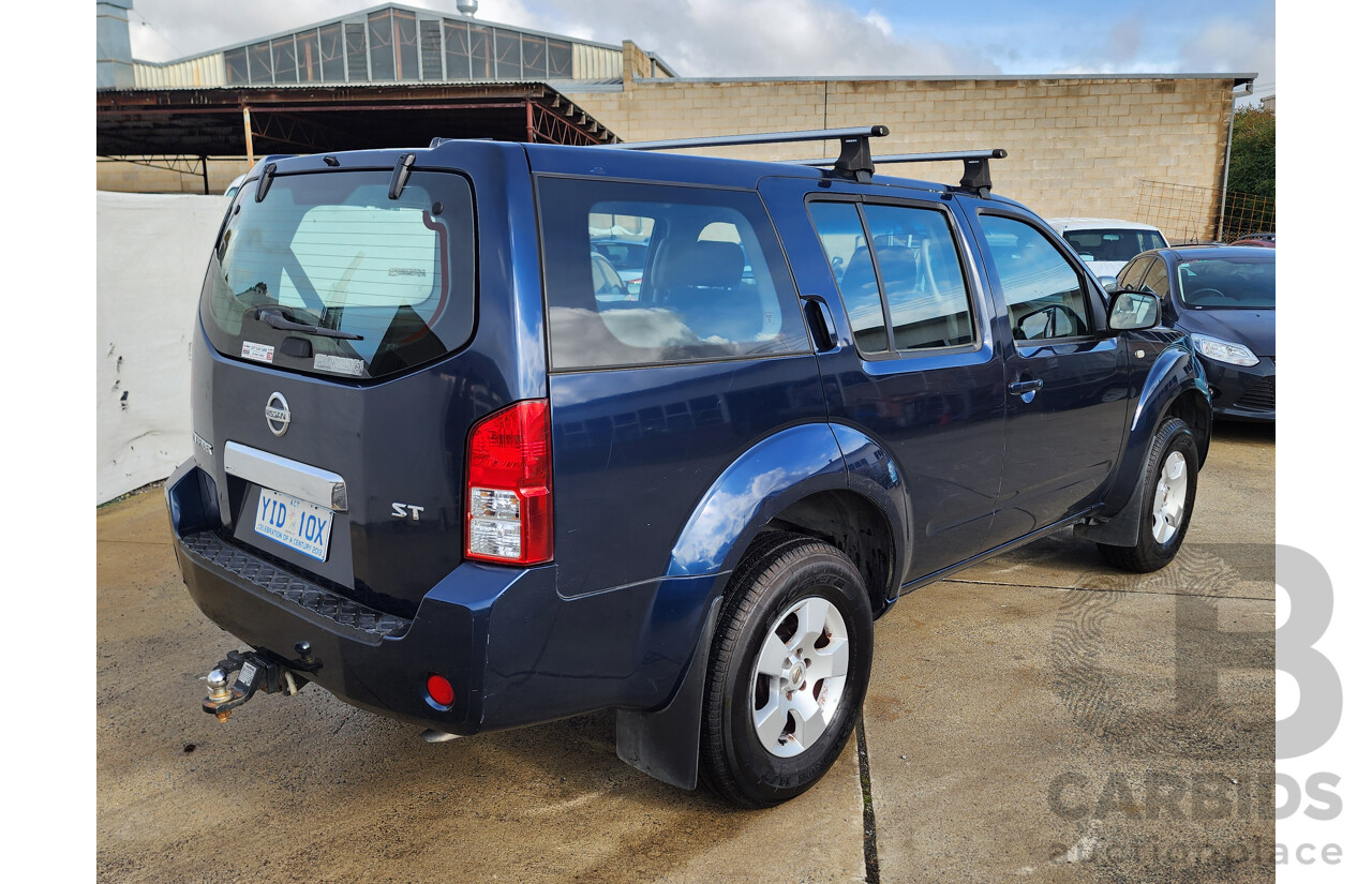 02/2006 Nissan Pathfinder ST (4x4) R51 4d Wagon Blue 2.5L