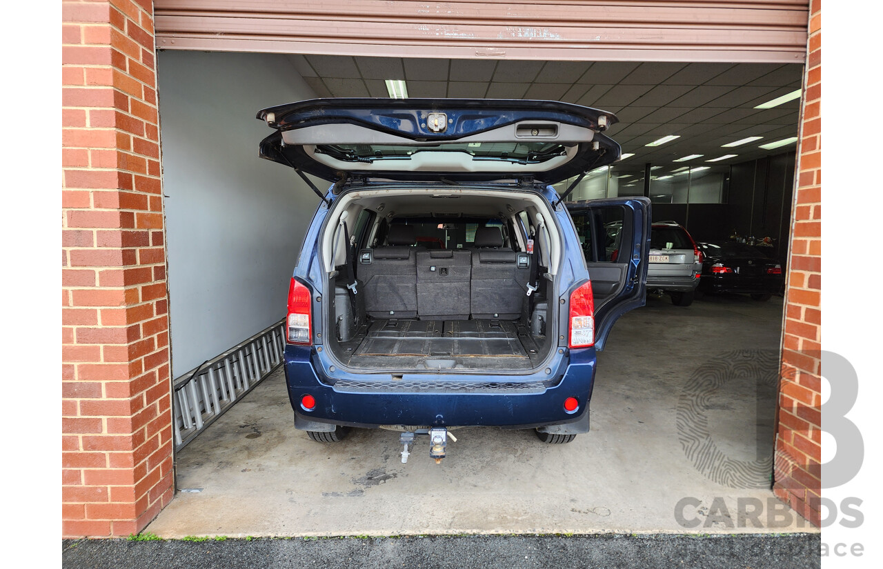 02/2006 Nissan Pathfinder ST (4x4) R51 4d Wagon Blue 2.5L