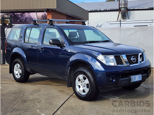 02/2006 Nissan Pathfinder ST (4x4) R51 4d Wagon Blue 2.5L