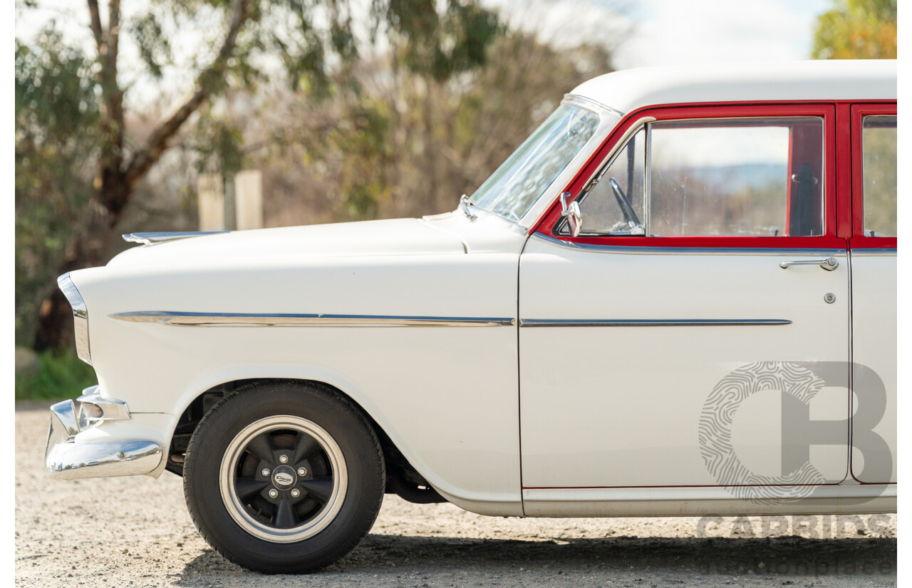 01/1958 Holden FC Special Station Sedan 4d Wagon Red / White 202ci 3.3L