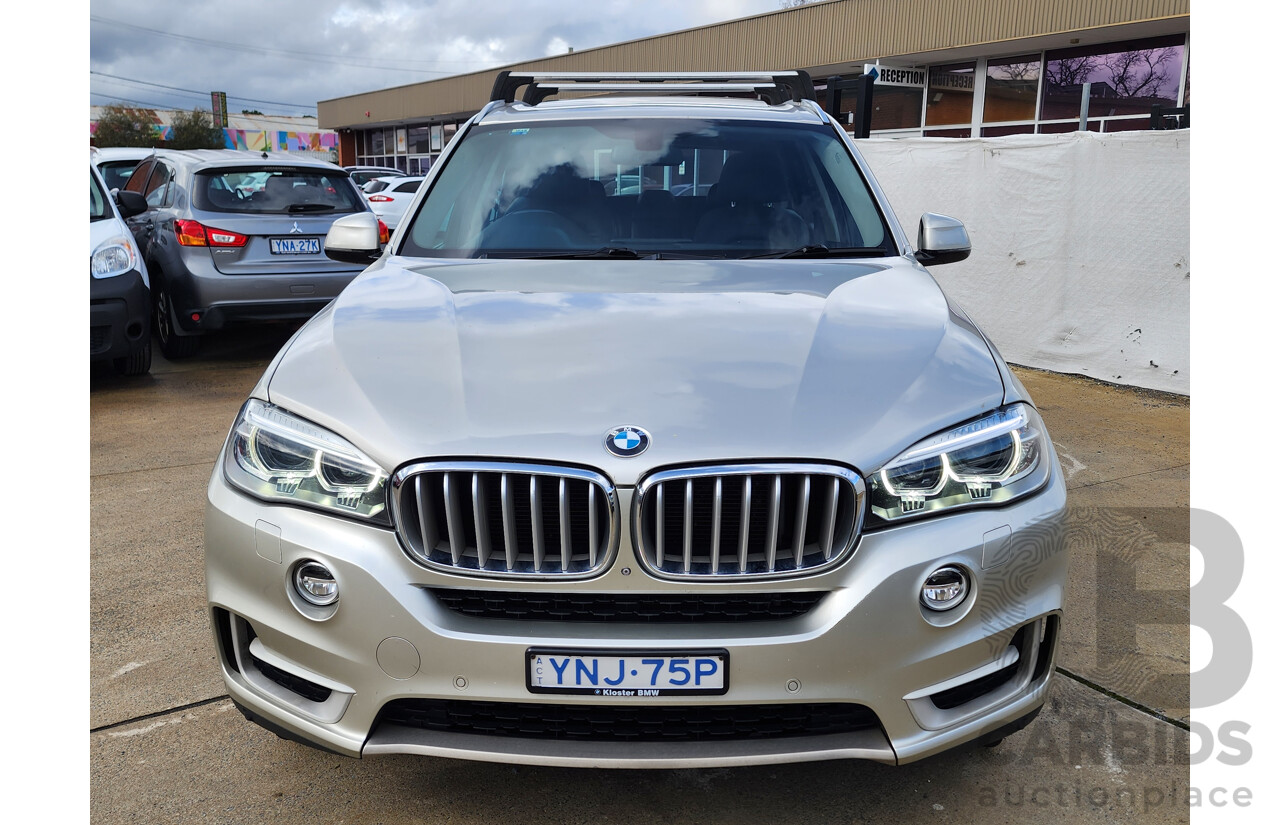 03/2014 Bmw X5 Sdrive 25d F15 MY14 4d Wagon Silver 2.0L
