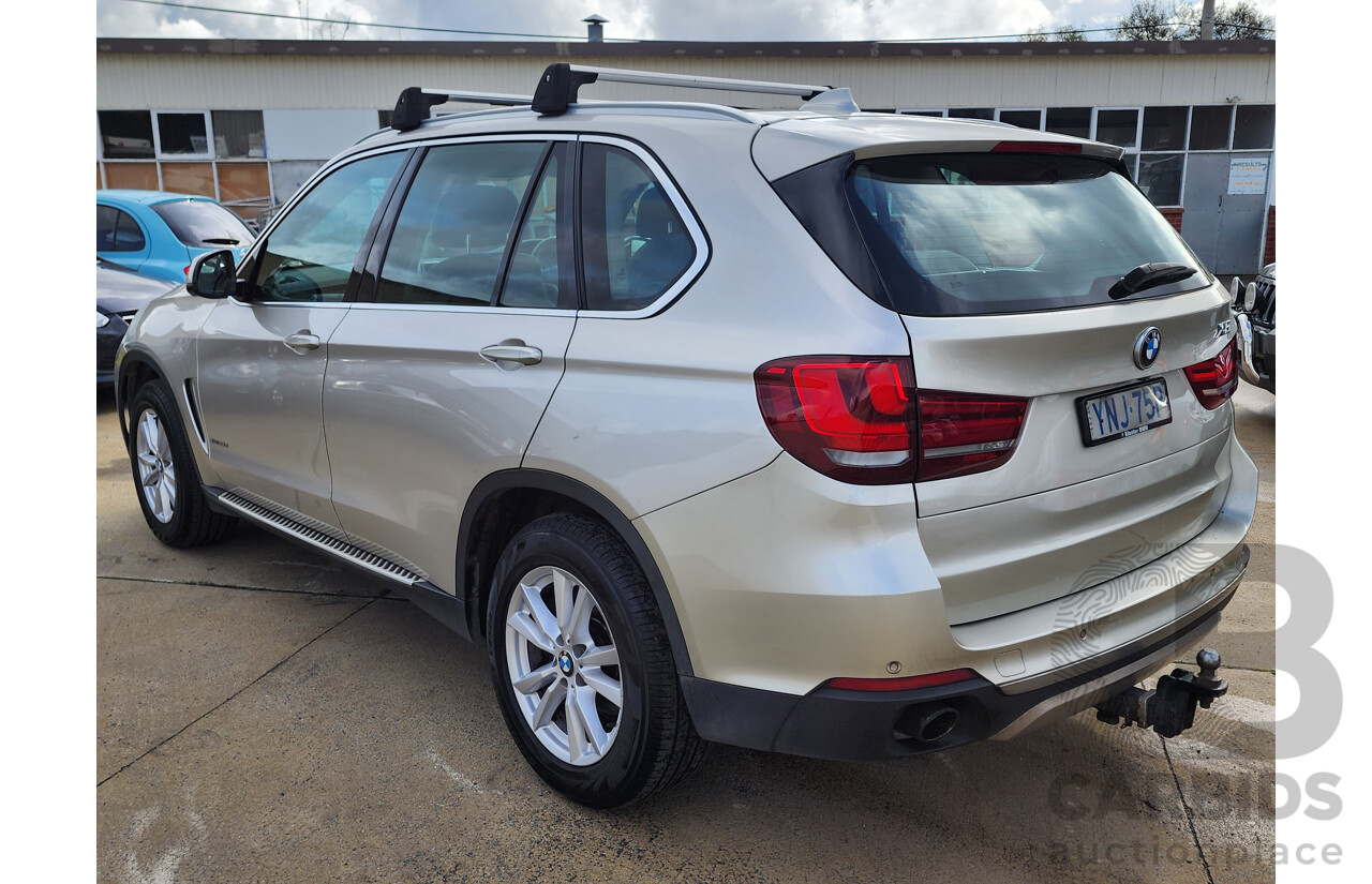 03/2014 Bmw X5 Sdrive 25d F15 MY14 4d Wagon Silver 2.0L