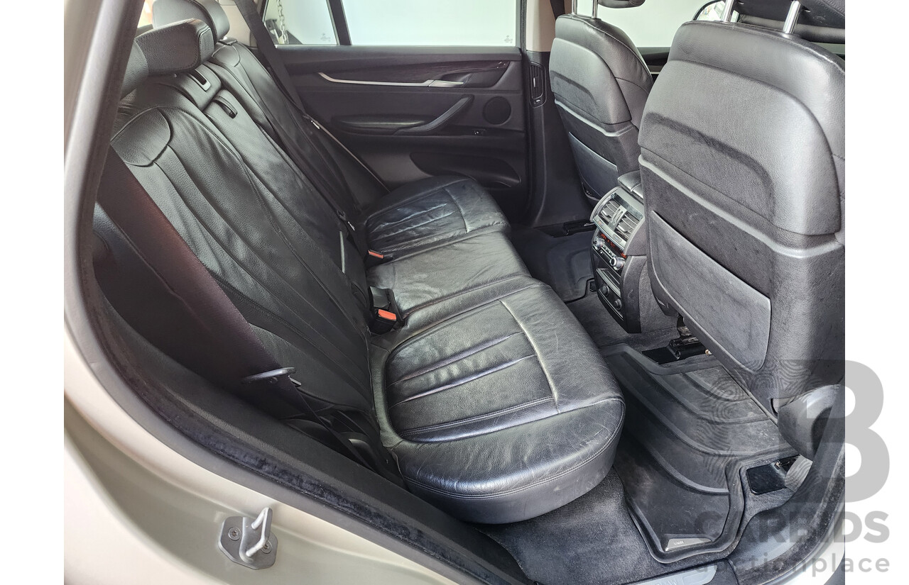03/2014 Bmw X5 Sdrive 25d F15 MY14 4d Wagon Silver 2.0L