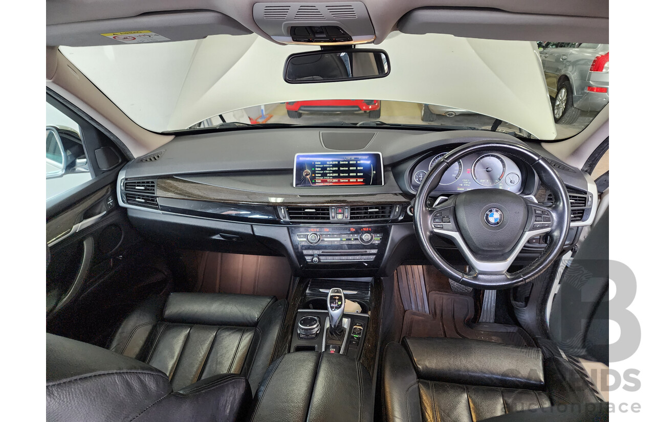 03/2014 Bmw X5 Sdrive 25d F15 MY14 4d Wagon Silver 2.0L