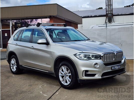 03/2014 Bmw X5 Sdrive 25d F15 MY14 4d Wagon Silver 2.0L