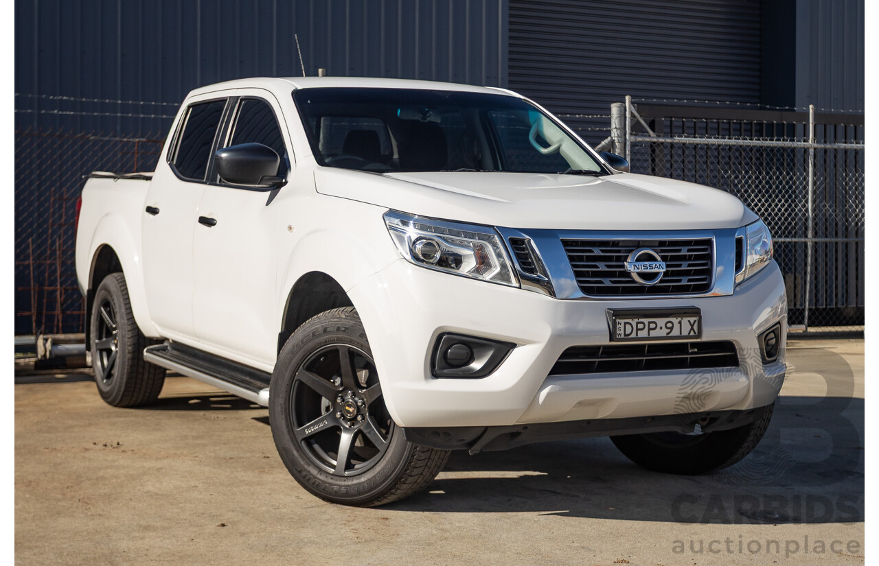 03/2017 Nissan Navara SL (4x4) D23 SERIES II Dual Cab Utility White Turbo Diesel 2.3L