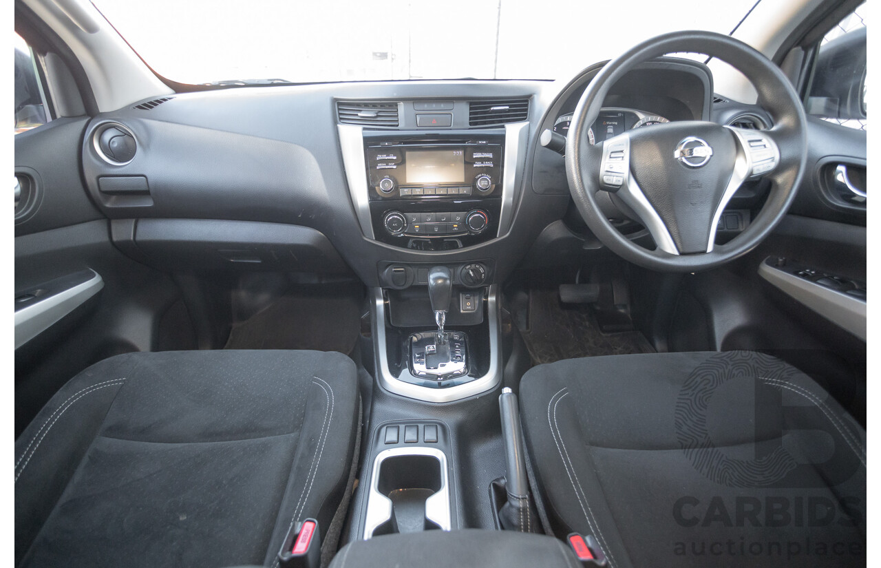 03/2017 Nissan Navara SL (4x4) D23 SERIES II Dual Cab Utility White Turbo Diesel 2.3L